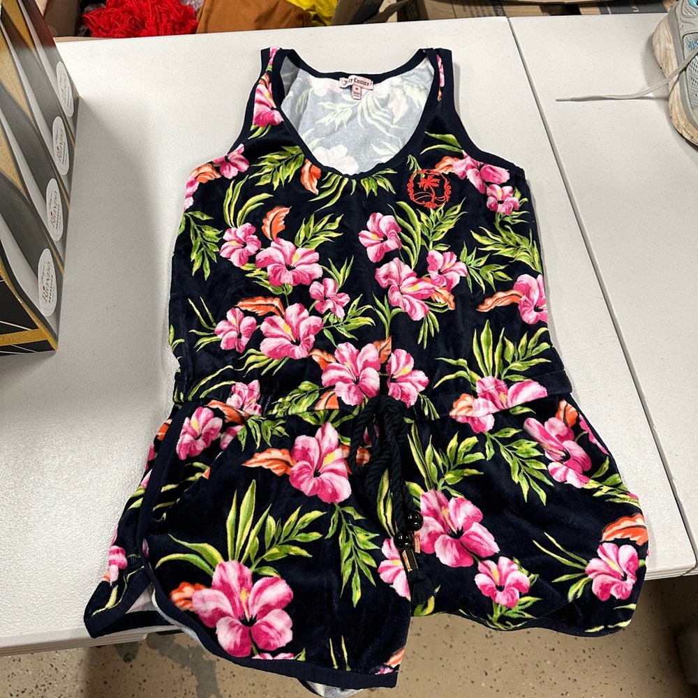 Juicy Couture terry cloth romper